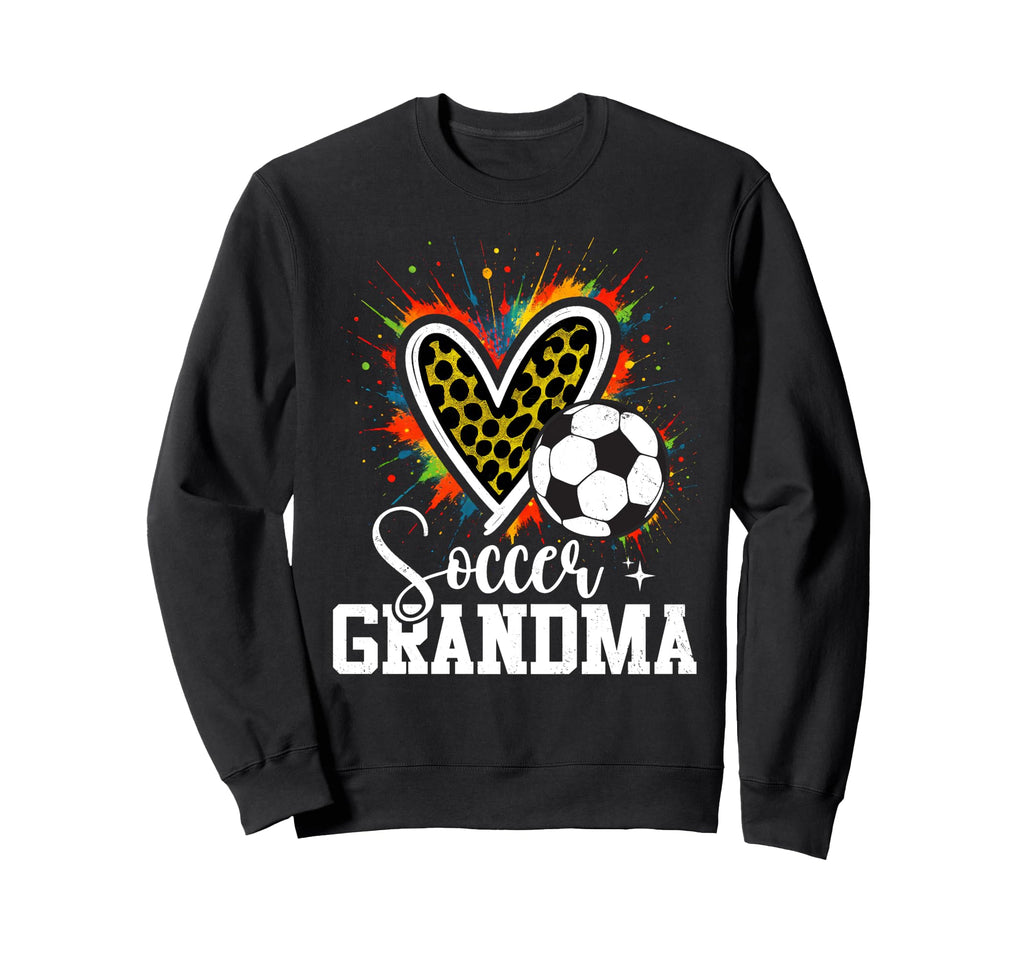 My Favorite Soccer Ball Grandma Sweatshirt - Aesthetic Graphic for Adults