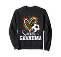 My Favorite Soccer Ball Grandma Sweatshirt - Aesthetic Graphic for Adults
