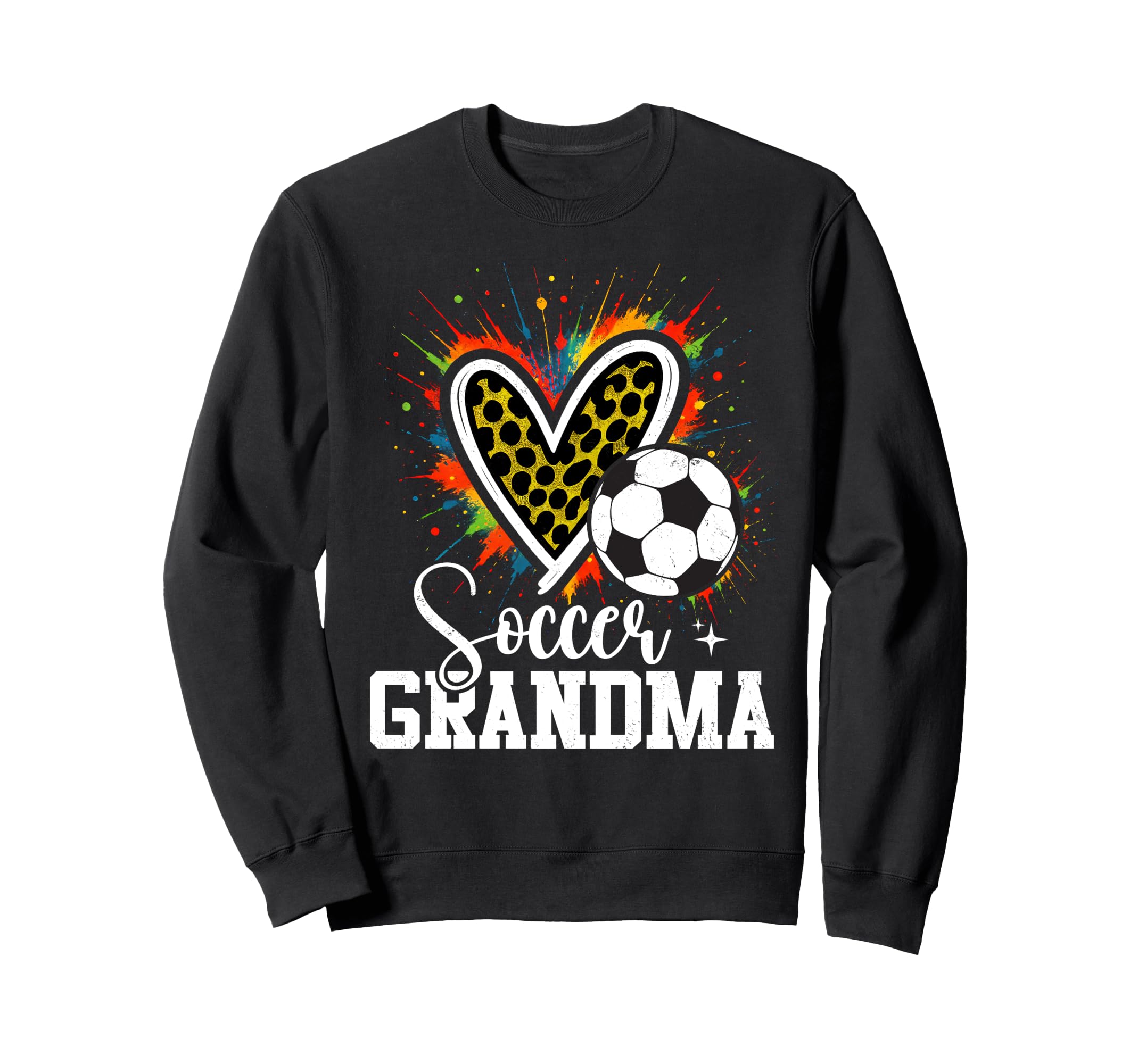 My Favorite Soccer Ball Grandma Sweatshirt - Aesthetic Graphic for Adults
