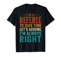 Funny Referee Soccer Football Sports T-Shirt - Trendy Graphic for Adults