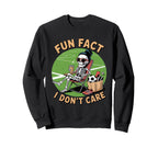 Soccer Mom Skeleton Soccer Mom Sideline Sweatshirt - Trendy Graphic Unisex