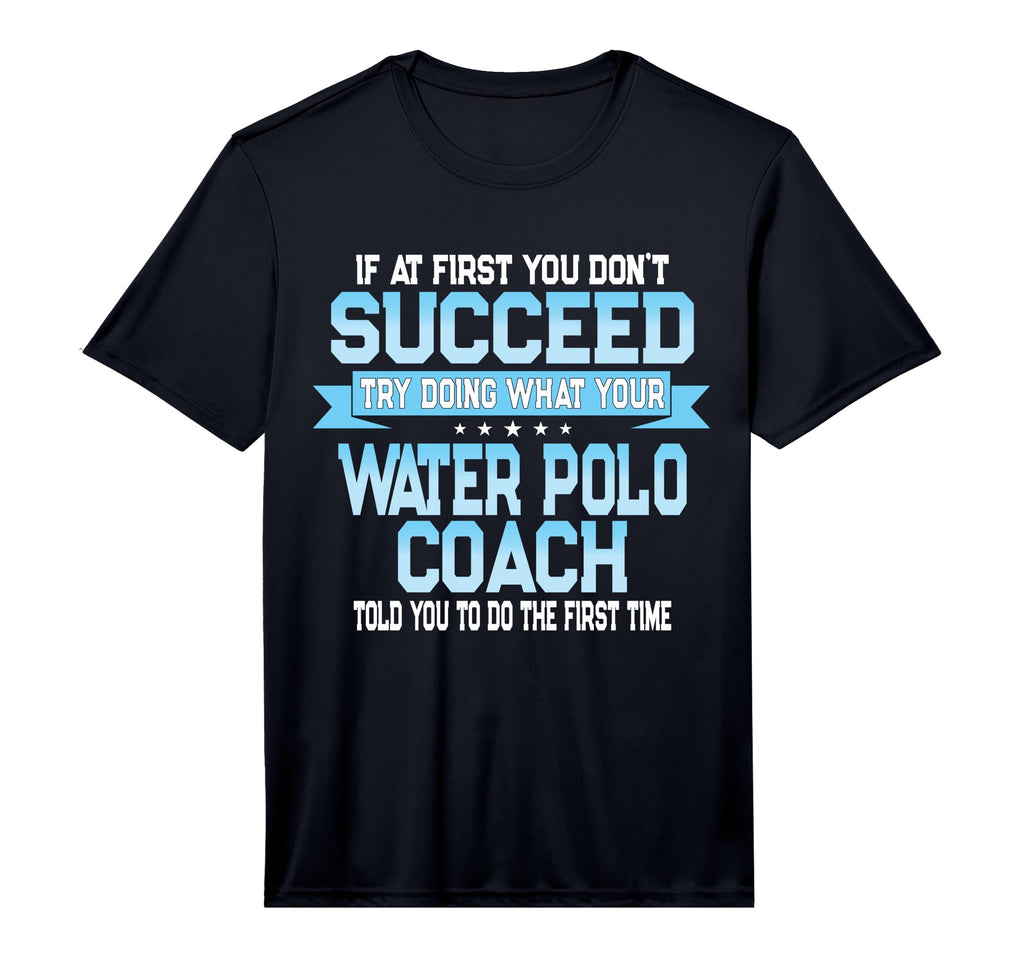 Fun Sport Coach Gift Funny Water Polo T-Shirt - Unique Graphic for Adults