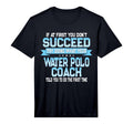 Fun Sport Coach Gift Funny Water Polo T-Shirt - Unique Graphic for Adults