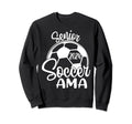Senior Soccer Ama 2024 Class 2024 Soccer Sweatshirt - Unique Graphic Unisex