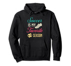 Distressed Soccer Is My Favorite Season Hoodie - Trendy Graphic Unisex