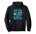 Soccer And Jesus Soccer Player Soccer Hoodie - Trendy Graphic Men Women