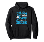 Soccer And Jesus Soccer Player Soccer Hoodie - Trendy Graphic Men Women