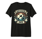 Soccer Dad Family Matching Dad Fathers Day T-Shirt - Graphic Print Unisex