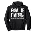 Funny Hockey Goalie Dad Ice Hockey Hoodie - Aesthetic Graphic Unisex
