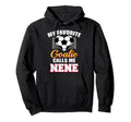 My Favorite Goalie Calls Me Nene Hoodie - Casual Everyday Wear for Adults