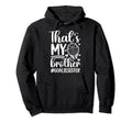 Proud Hockey Goalie Sister Hockey Hoodie - Custom Art Print for Adults