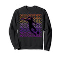 Womens And Soccer Player Sweatshirt - Custom Art Print for Adults