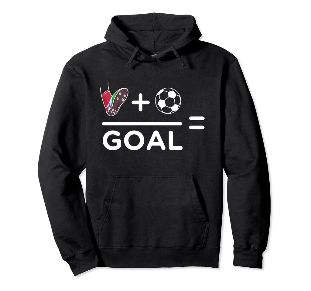 Funny Soccer Player Math Goal Lover Hoodie - Graphic Print for Adults