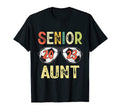 Senior Aunt 2023 Soccer Class 2023 T-Shirt - Streetwear Style Men Women