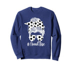 Soccer Aunt Life Auntie Soccer Player Sweatshirt - Trendy Graphic Unisex