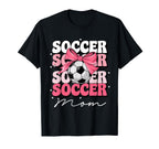 Groovy Soccer Mom Mother Coquette T-Shirt - Streetwear Style for Adults