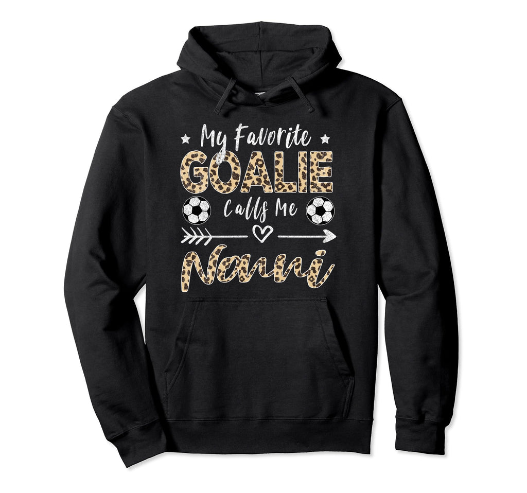 My Favorite Goalie Calls Me Nonni Hoodie - Graphic Print for Adults