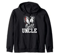 Ball Uncle Heart Baseball Soccer Ball Sweatshirt - Aesthetic Graphic Unisex