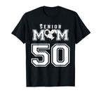 Proud Senior Soccer Mom Custom Jersey T-Shirt - Custom Art Print Men Women