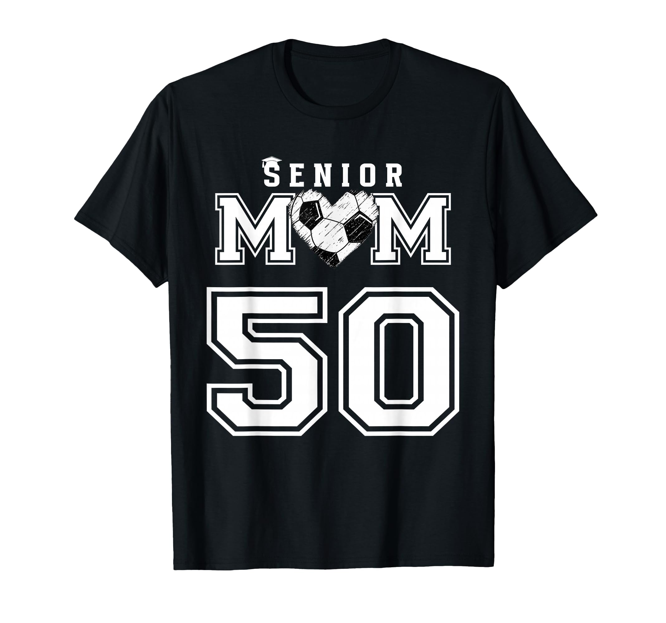 Proud Senior Soccer Mom Custom Jersey T-Shirt - Custom Art Print Men Women