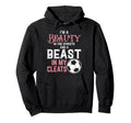 Beauty Beast My Cleats Soccer Football Hoodie - Graphic Print Men Women