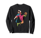 King Playing Football Royal Sweatshirt - Minimalist Print Unisex
