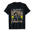 My Favorite Softball Player Calls Me T-Shirt - Graphic Print for Adults