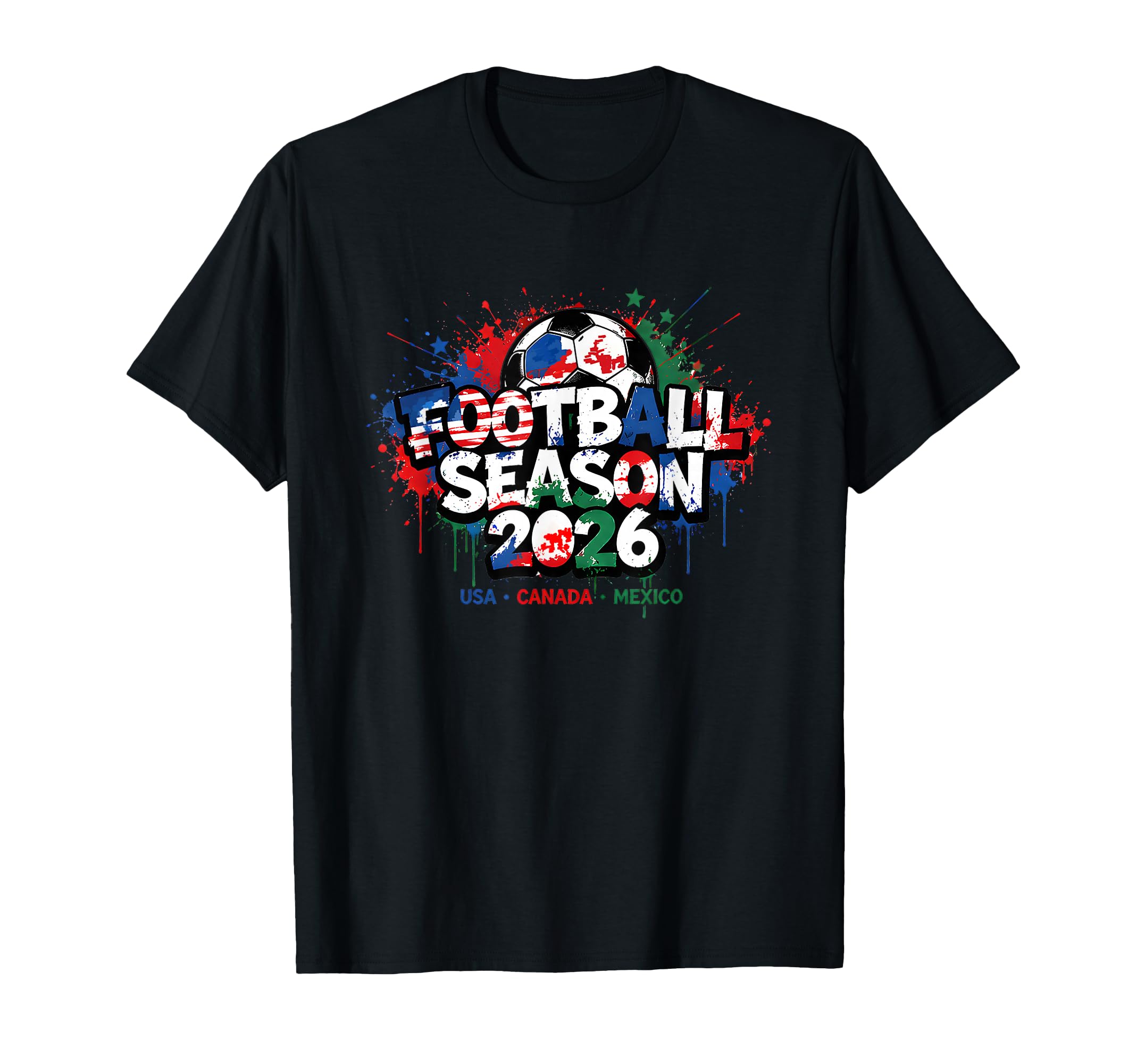 Football Season 2026 Global Soccer T-Shirt - Custom Art Print Unisex