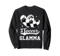 Soccer Heart Glamma Soccer Player Sweatshirt - Graphic Print Unisex