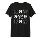 Soccer Bow Game Day Mama Soccer T-Shirt - Unique Graphic for Adults