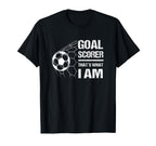 Soccer Football Soccer Coach Scorer T-Shirt - Unique Graphic Men Women