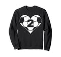 Soccer Number 2 Jersey Funny Soccer Sweatshirt - Unique Graphic for Adults