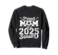 Proud Mom 2025 Senior Soccer Ball Sweatshirt - Aesthetic Graphic Men Women