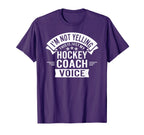 Im Not Yelling This Is Just My Hockey T-Shirt - Minimalist Print Men Women