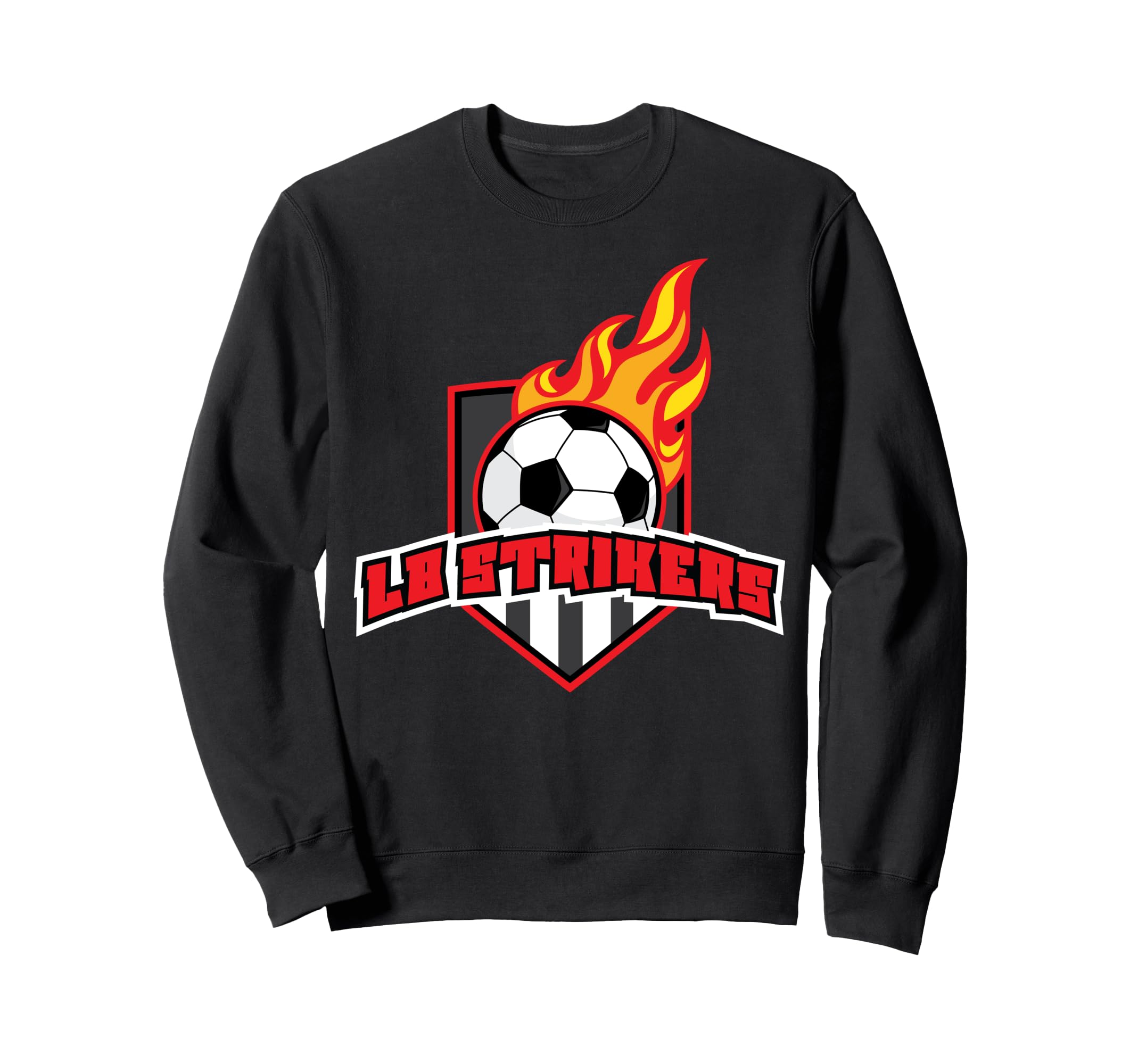 Lb Strikers Soccer Sweatshirt - Graphic Print for Adults