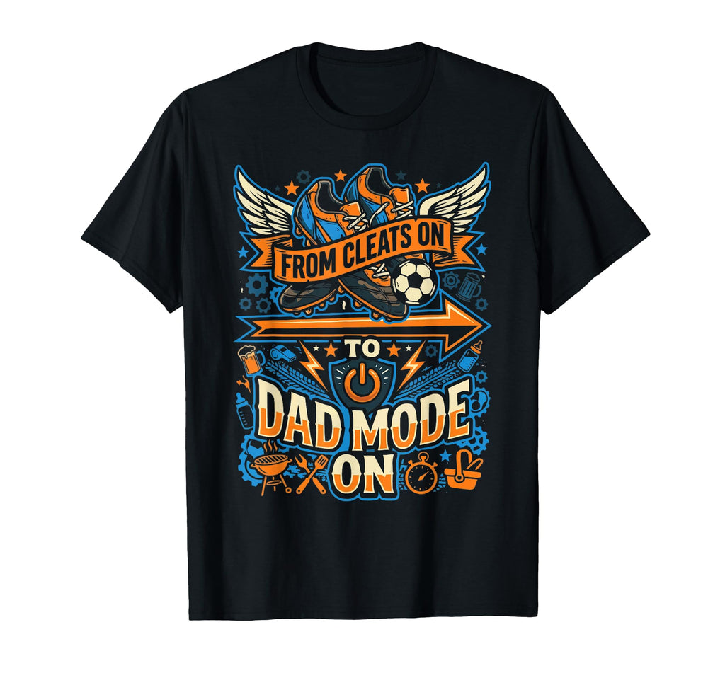 Soccer Player Soccer Dad Kick Sport T-Shirt - Casual Everyday Wear Unisex