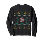 Football Ugly Soccer Player Fan Trainer Sweatshirt - Unique Graphic Unisex