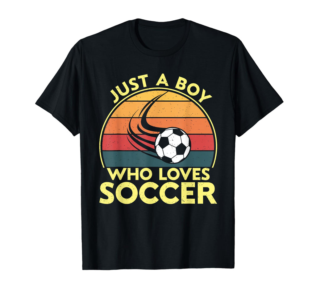 Just Who Loves Soccer Funny T-Shirt - Custom Art Print Unisex
