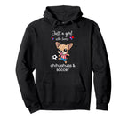 Chihuahua Soccer Chihuahua Soccer Hoodie - Custom Art Print for Adults