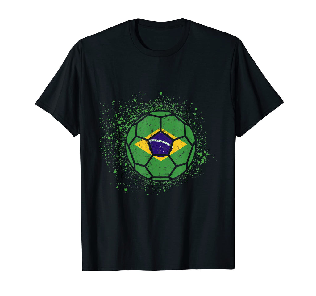 Brazil Fans Brazilian Flag World T-Shirt - Trendy Graphic for Adults