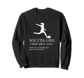 Soccer Soccer Player Soccer Sweatshirt - Unique Graphic for Adults
