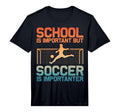 Funny Soccer Art Gag Soccer Player T-Shirt - Trendy Graphic Unisex