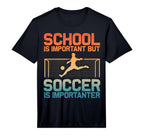 Funny Soccer Art Gag Soccer Player T-Shirt - Trendy Graphic Unisex