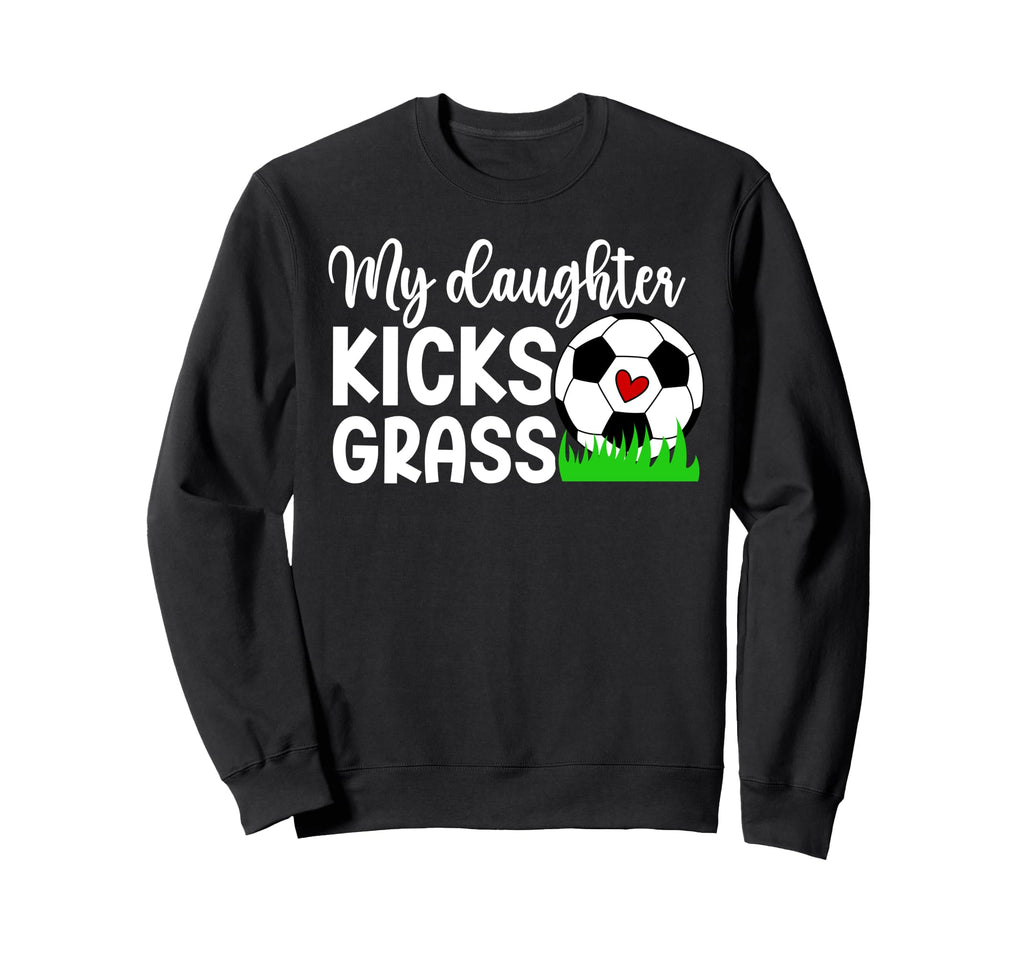 Soccer Mom Soccer Player Mama Proud Sweatshirt - Graphic Print Unisex