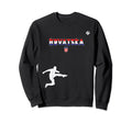 Nogomet Hrvatska Football Soccer Sweatshirt - Aesthetic Graphic for Adults