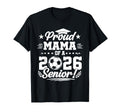 Proud Mama 2026 Senior Soccer T-Shirt - Aesthetic Graphic for Adults
