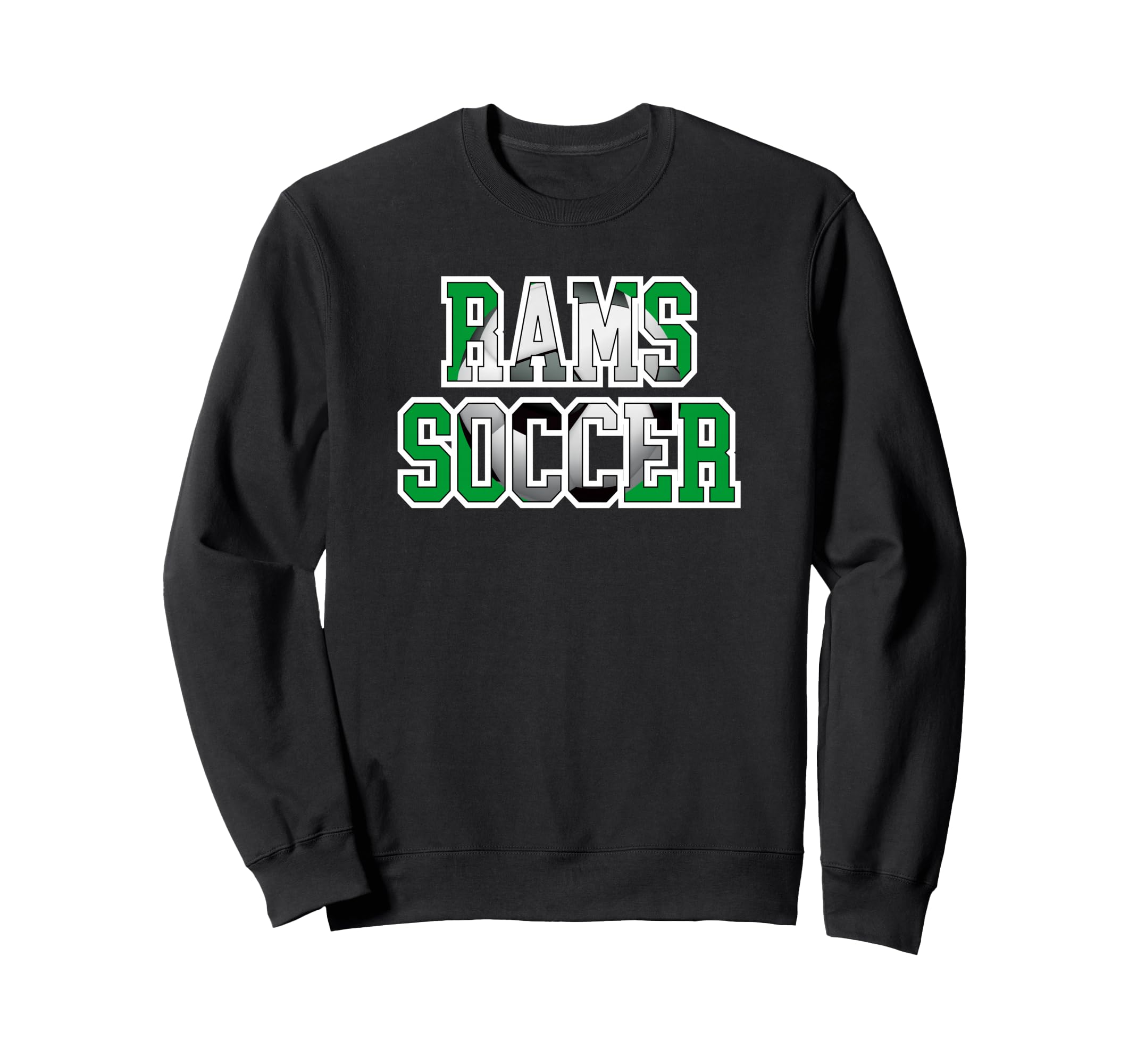 Rams Soccer Mom Game Day Mascot Sweatshirt - Custom Art Print Men Women