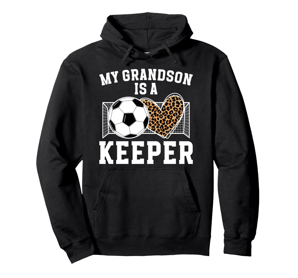 Proud Soccer Keeper Grandma Soccer Hoodie - Aesthetic Graphic for Adults