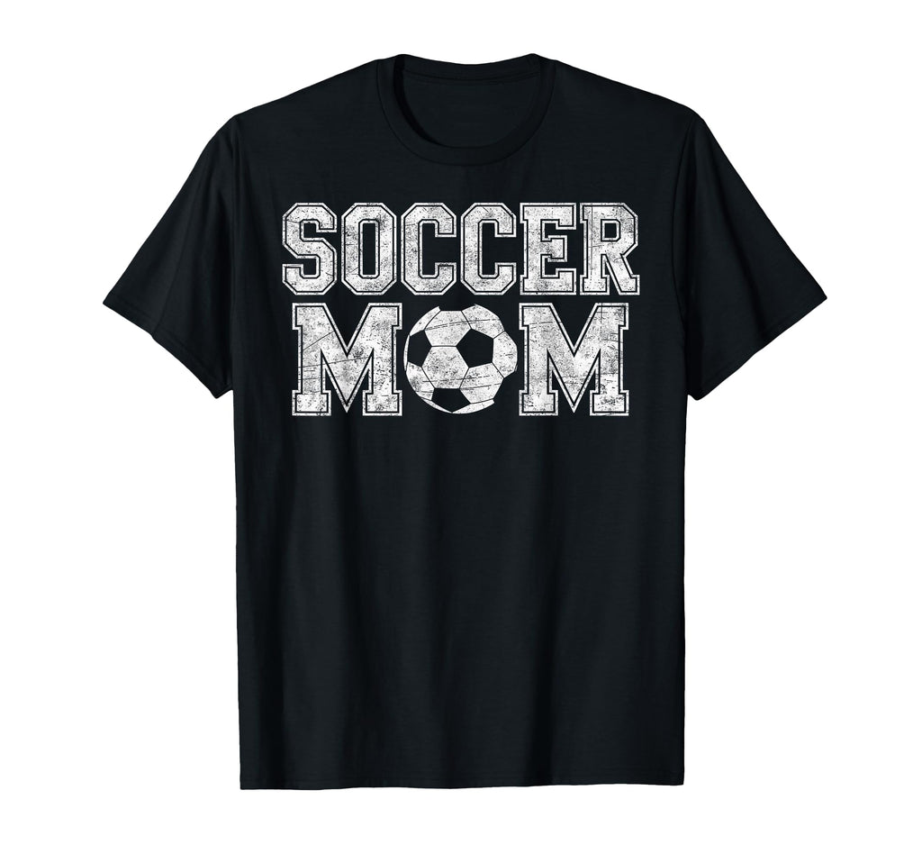 Soccer Mom Soccer Football T-Shirt - Casual Everyday Wear for Adults