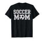 Soccer Mom Soccer Football T-Shirt - Casual Everyday Wear for Adults